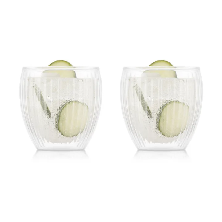 Pavina podwójne szkło 200 ml, 2‑pak - Jasne - Bodum