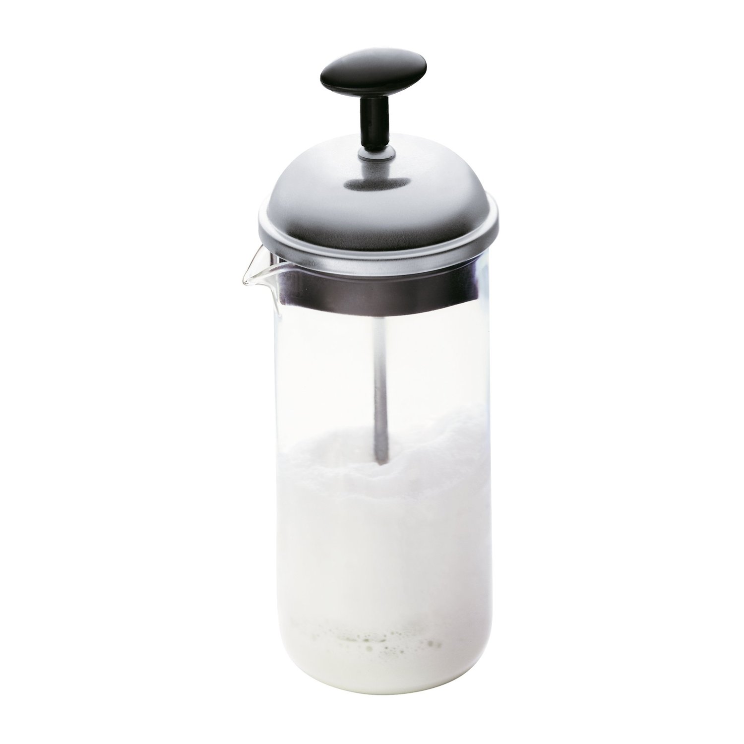 Bodum Spieniacz do mleka Chambord mały | Skandynawski Design | Czarny