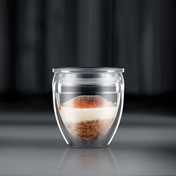Szklanka Pavina To Go szkło dwuwarstwowe 2-pak - 250 ml - Bodum