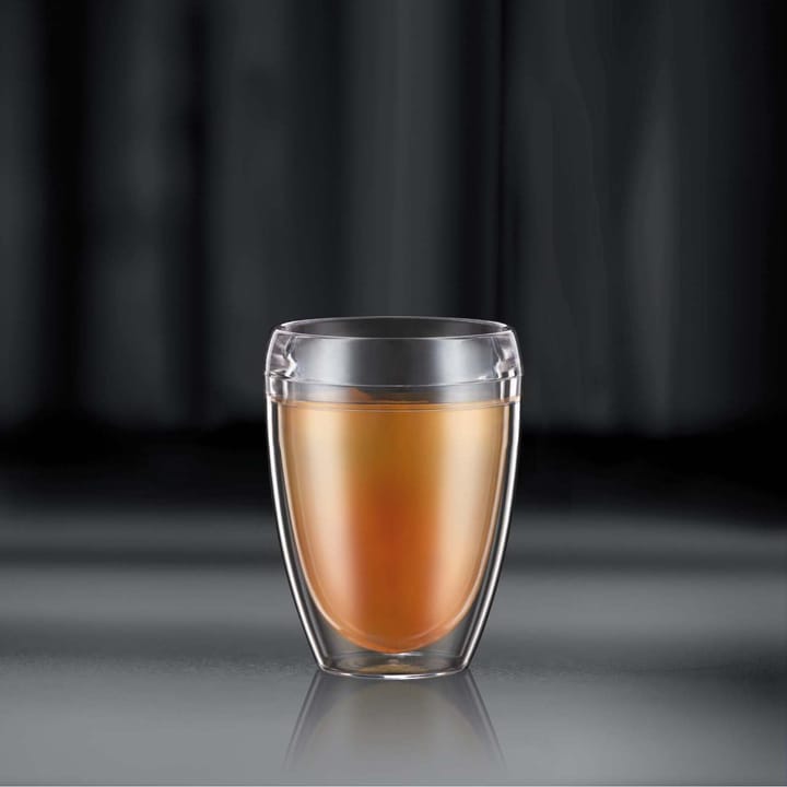 Szklanka z tworzywa sztucznego Pavina Outdoor dwuścienna 2-pak, 35 cl Bodum