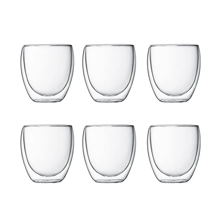 Szklanki izolowane Pavina 6 szt. - 250 ml - Bodum