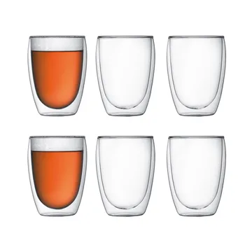 Szklanki izolowane Pavina 6 szt. - 350 ml - Bodum