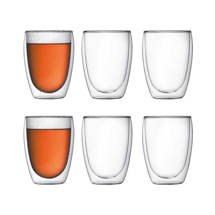 Szklanki izolowane Pavina 6 szt. - 350 ml - Bodum