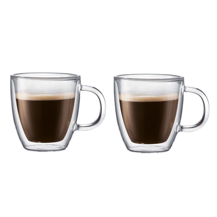 Szklanki z uchem Bistro 2 szt. - 300 ml - Bodum
