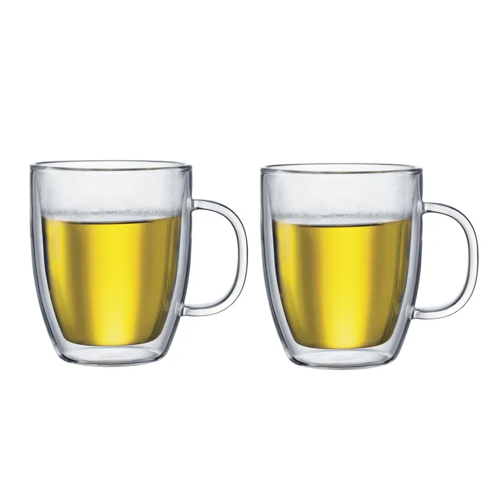 Szklanki z uchem Bistro 2 szt. - 450 ml - Bodum