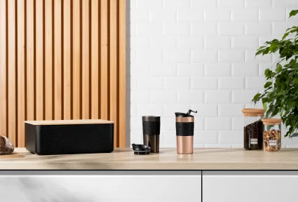 Travel mug kubek termiczny 350 ml, Gun metal Bodum