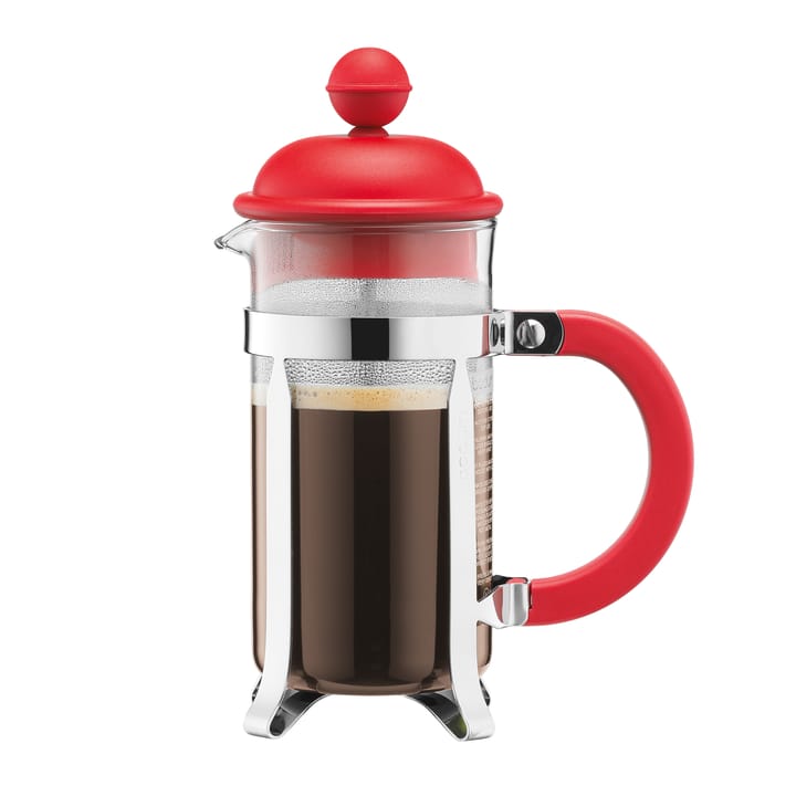 Zaparzacz do kawy Caffettiera czerwony - 3 filiżanki - Bodum