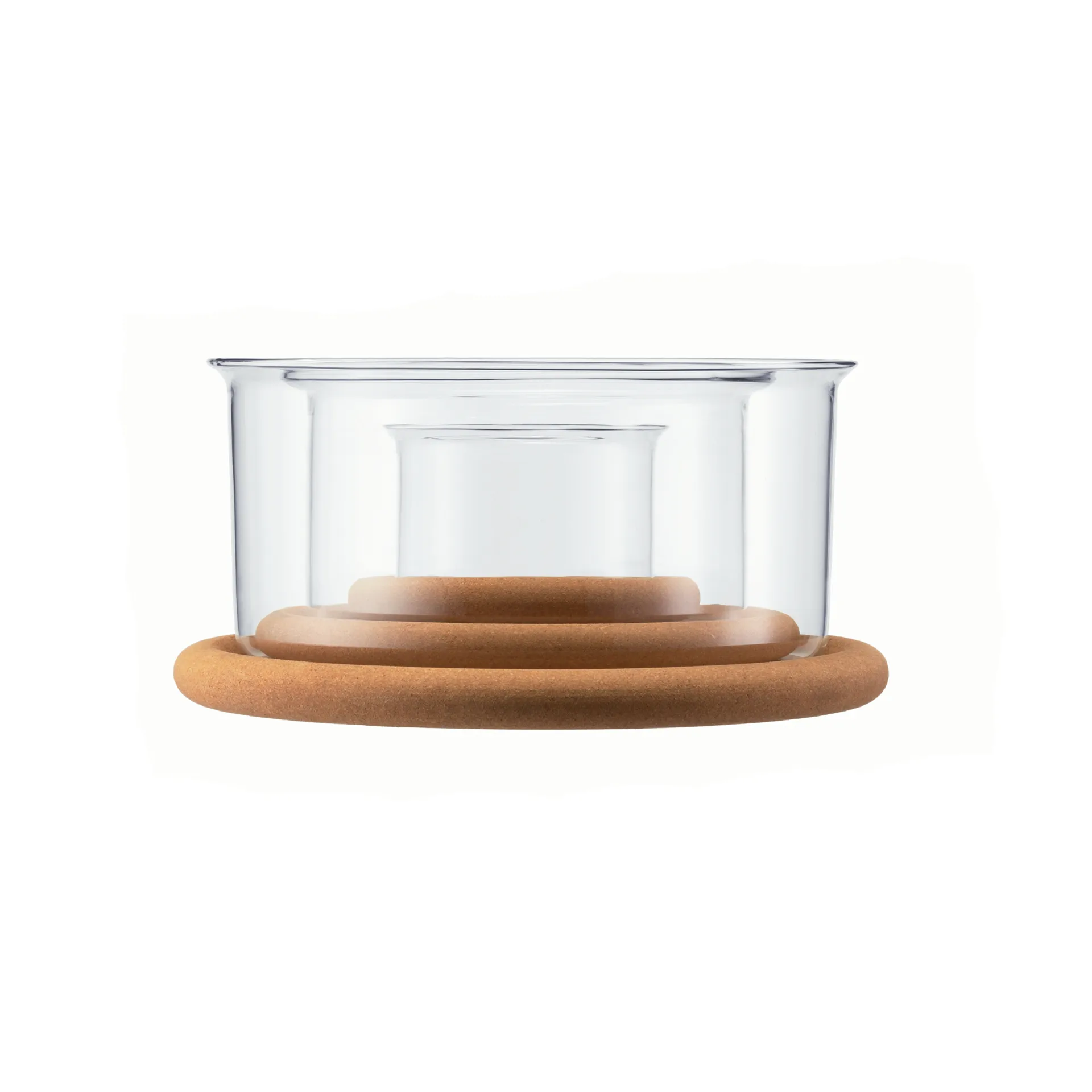 Zestaw misek z korkową pokrywką Hot Pot, 3-pak, Szkło Bodum