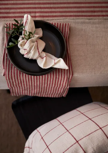 Bawełniana poszewka Lunnevik 45x45 cm - Offwhite - Boel & Jan