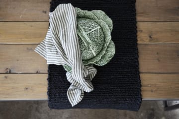 Bieżnik Merida 40x140 cm - czarny - Boel & Jan