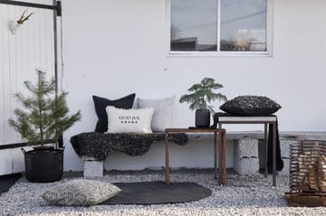 Bieżnik Merida 40x140 cm - czarny - Boel & Jan