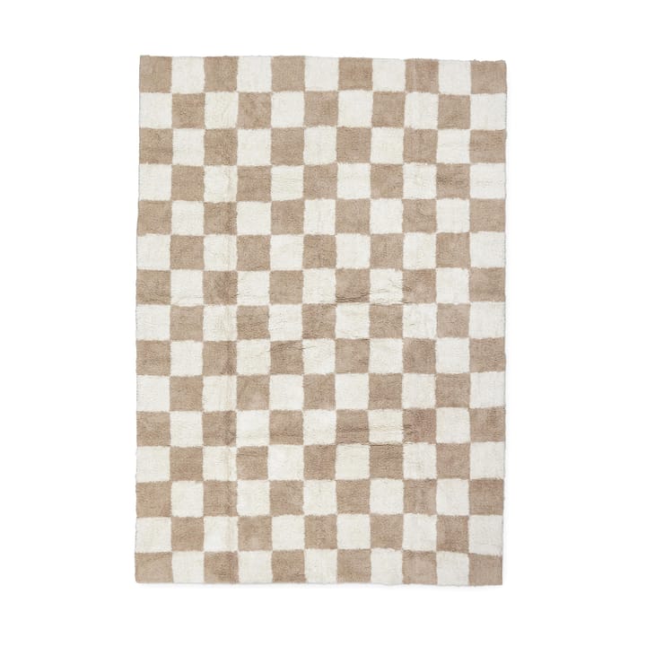 Dywan bawełniany Claudia - 160x230 cm, beżowo-biały - Boel & Jan
