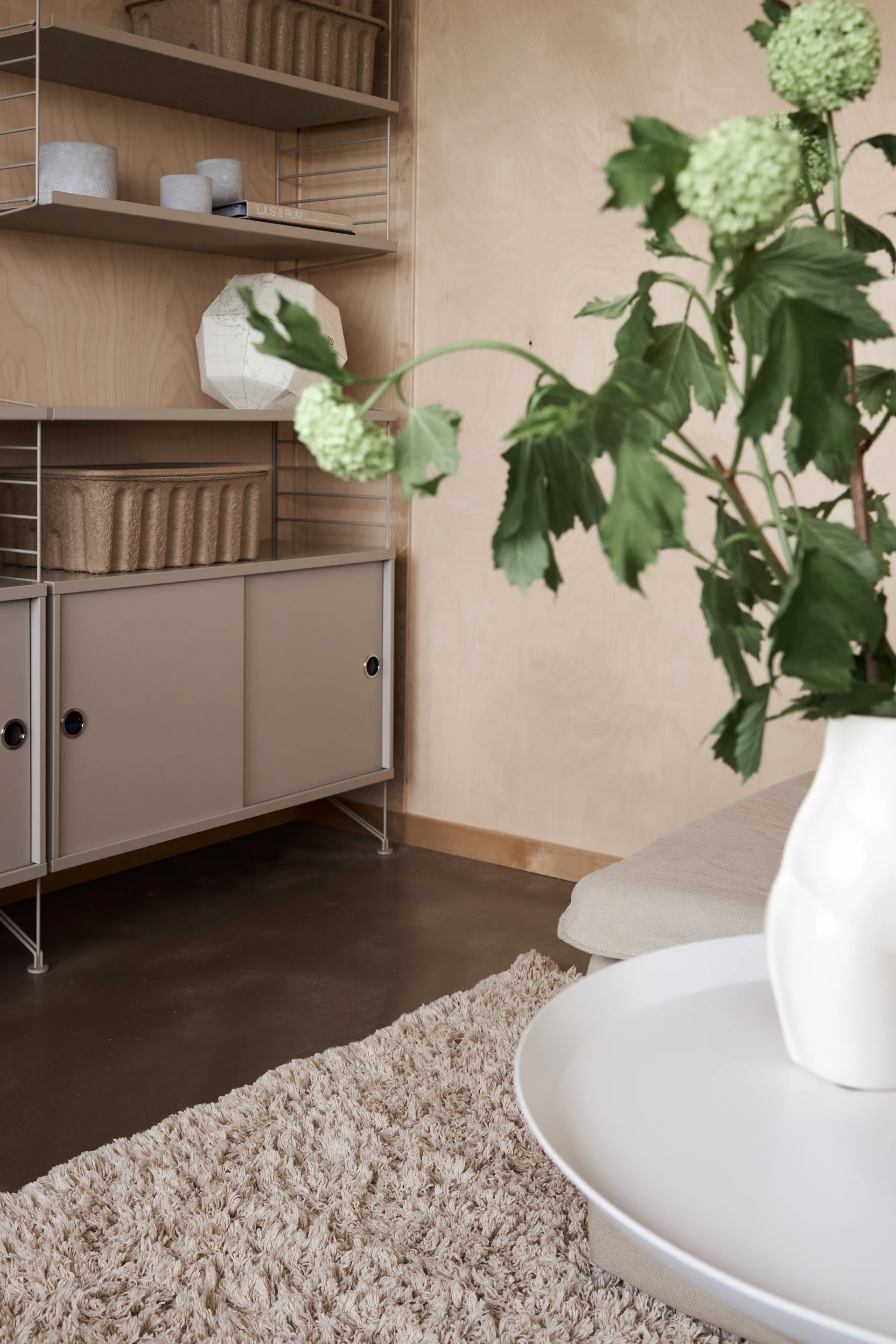 Dywan bawełniany Noma 160x230 cm, Beż Boel & Jan