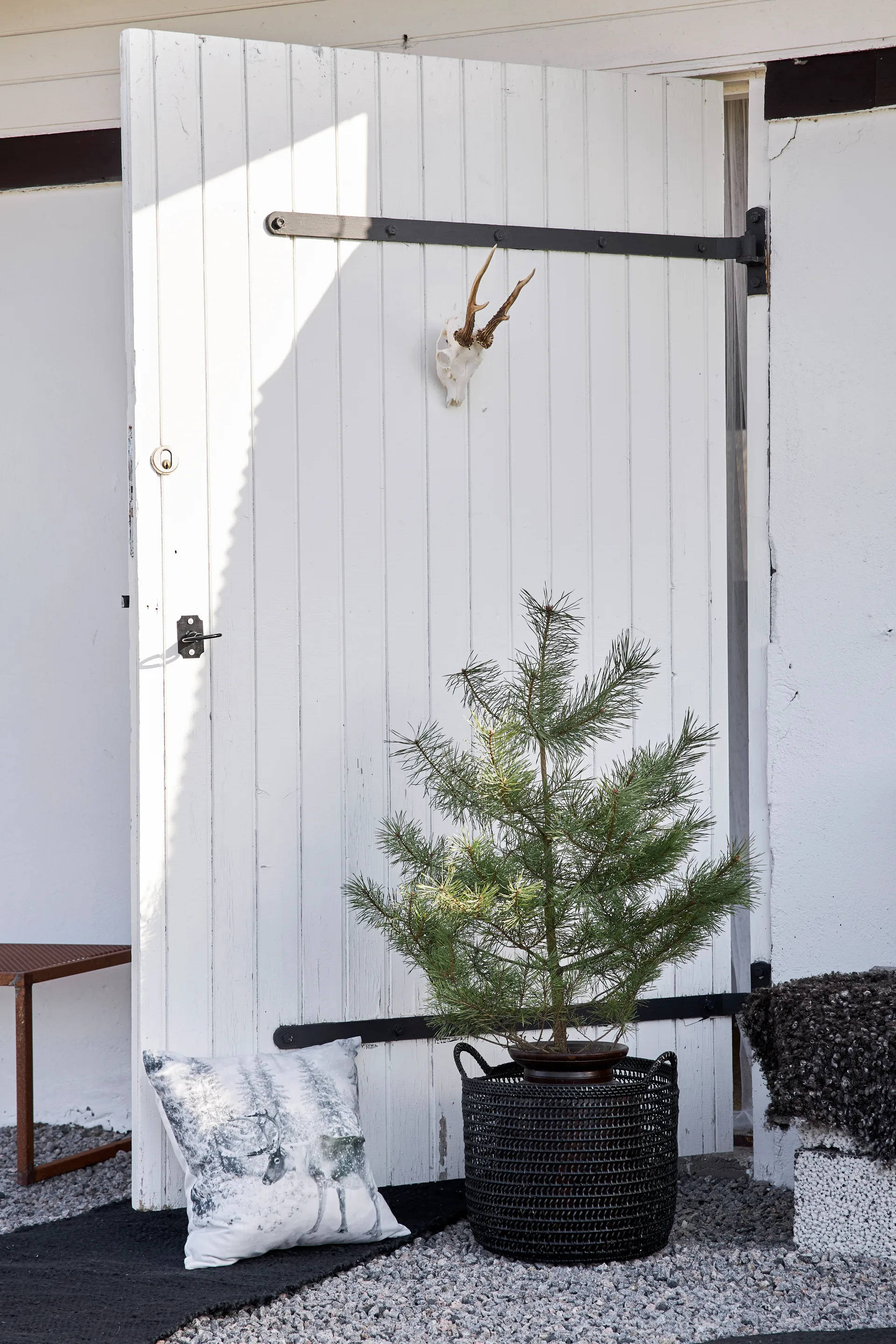 Dywan jutowy Merida czarny, 60x90 cm Boel & Jan