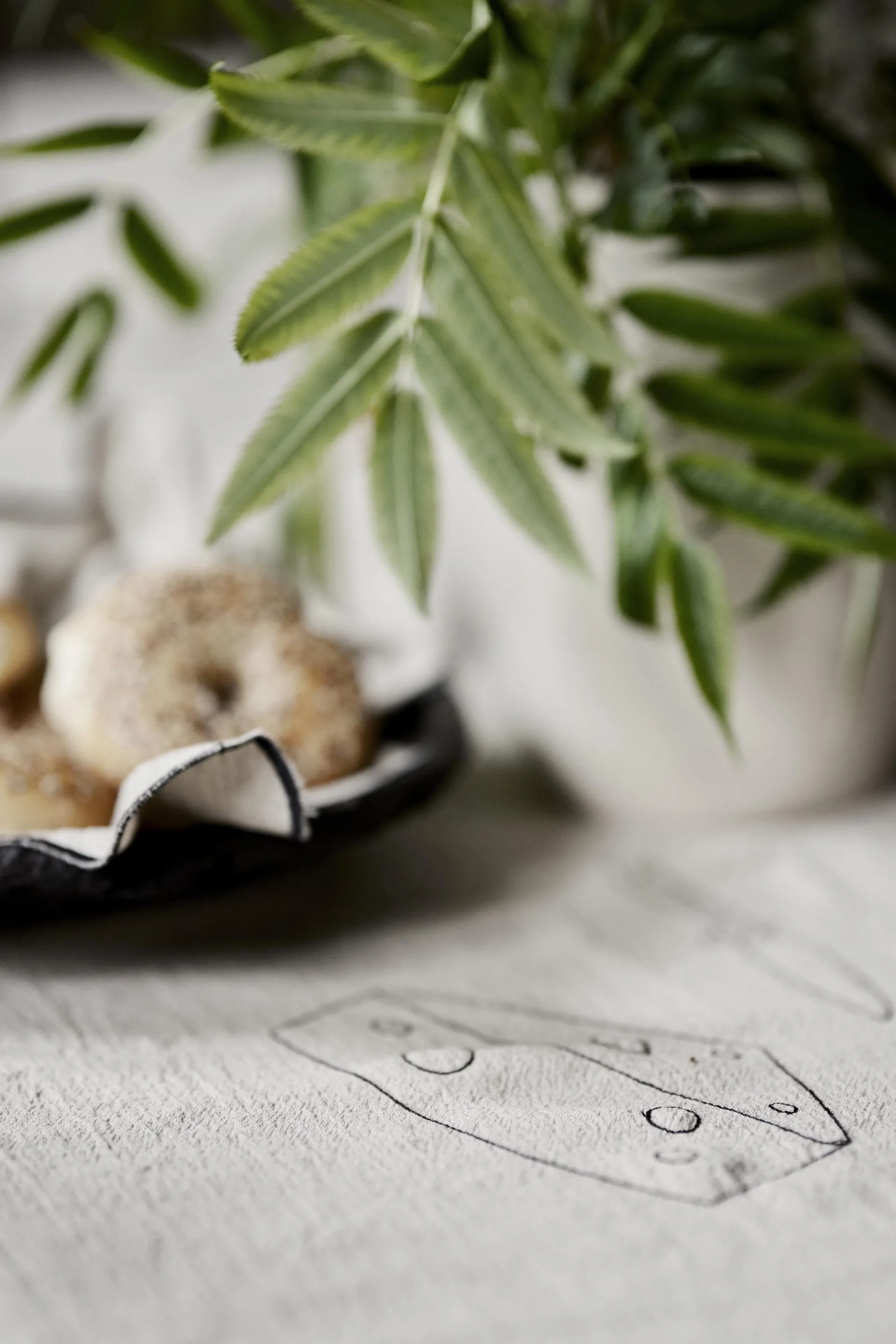 Obrus Bordeaux 150x250 cm, Beżowy Boel & Jan