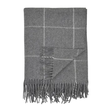 Pled wełniany Vilgot 130x170 cm - Szary - Boel & Jan