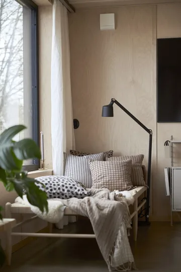 Poszewka na poduszkę Tofta dots 45x45 cm - Brązowy - Boel & Jan