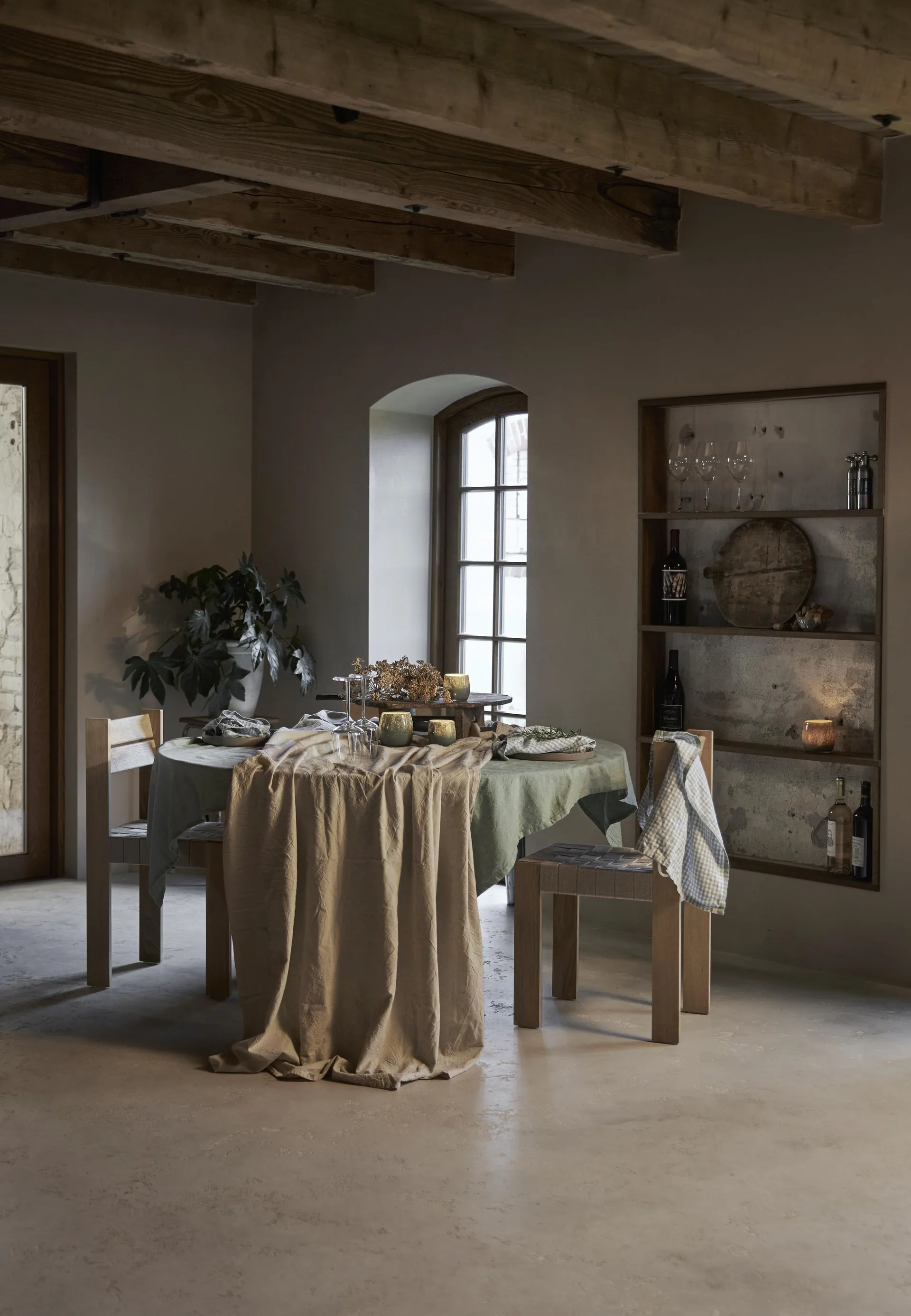 Ręcznik kuchenny Lundgren 50x70 cm, Beżowy Boel & Jan