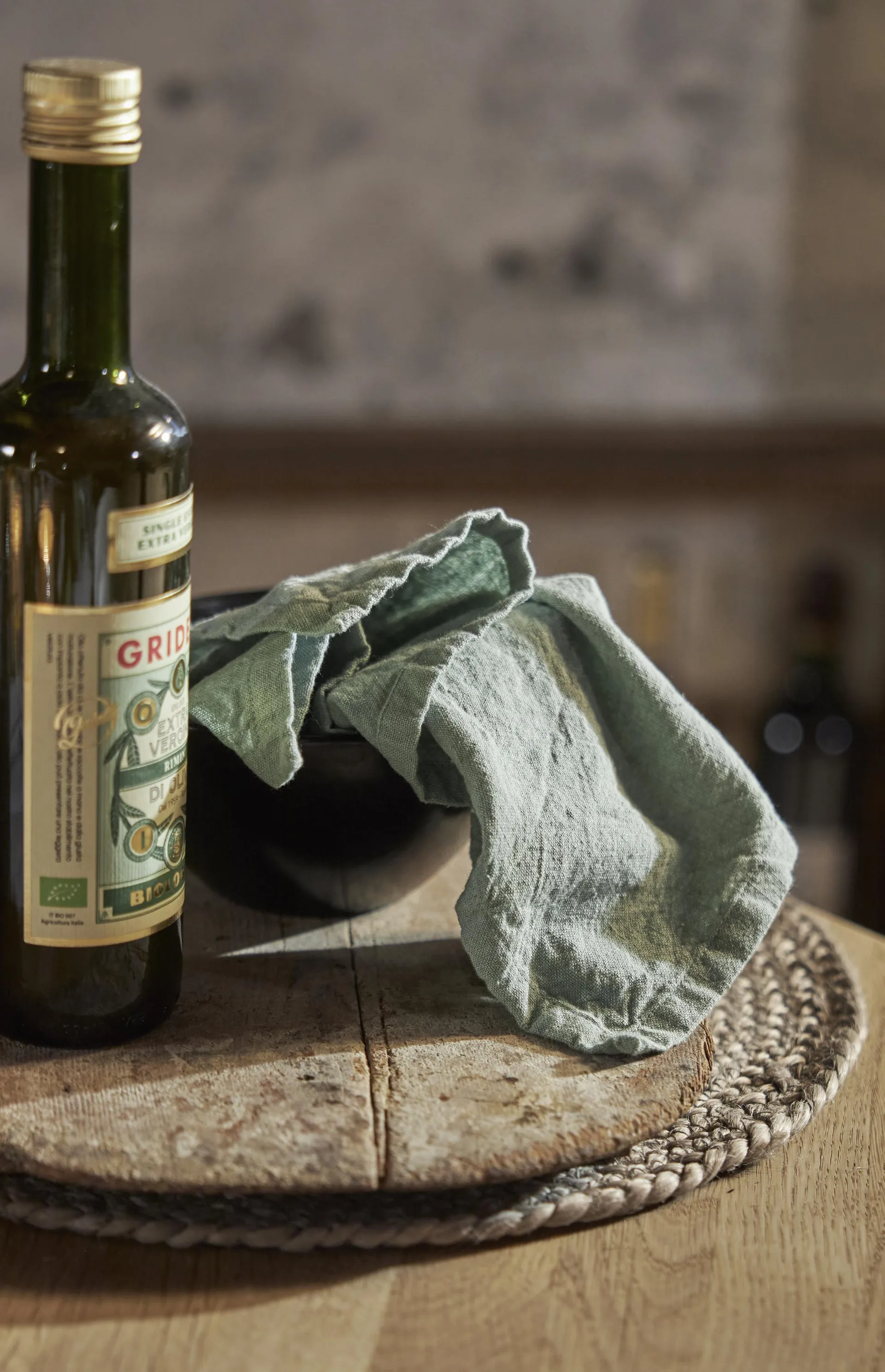 Serwetka Billie 40x40 cm 2-pak, Zielony Boel & Jan