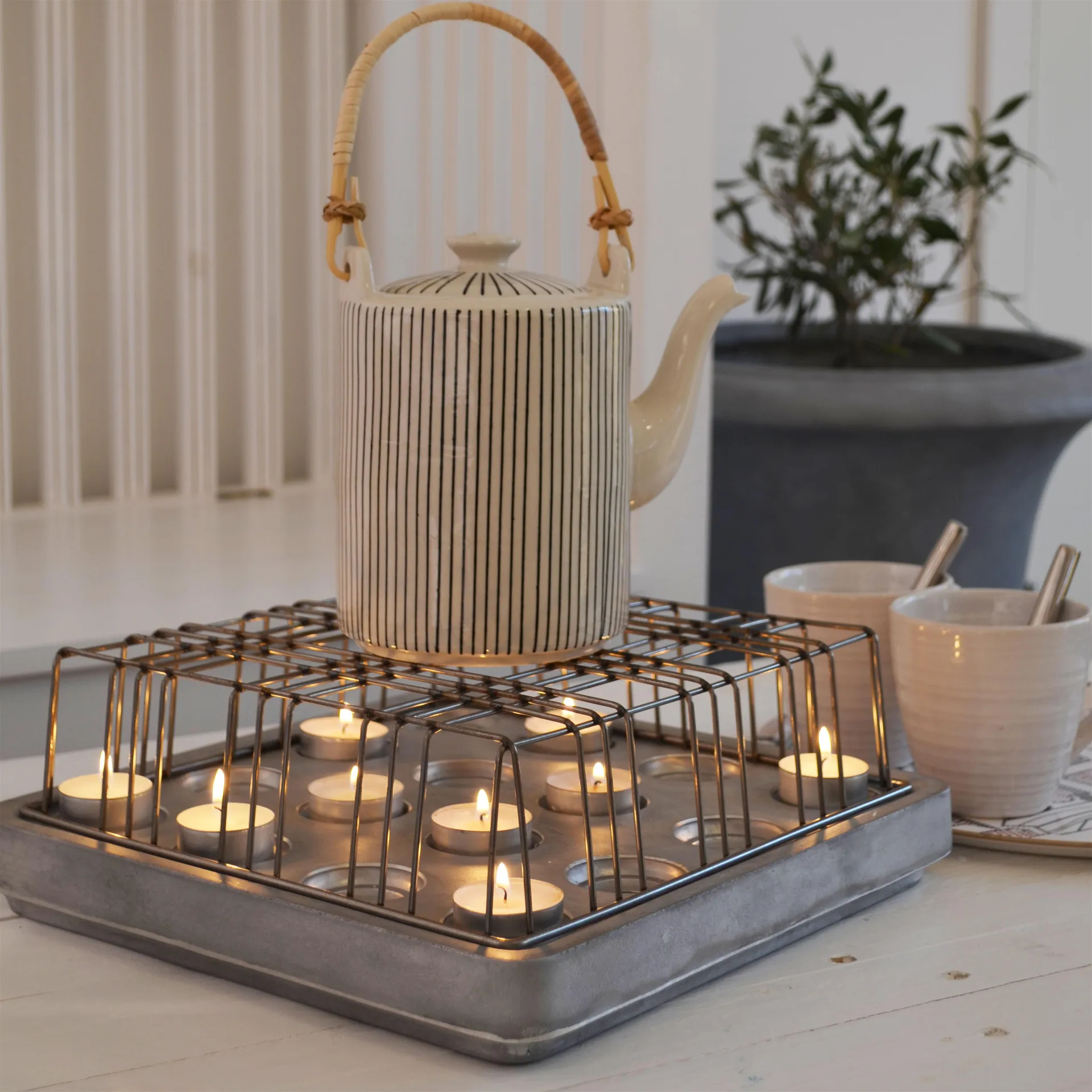 Kratka na świece, duży Born In Sweden