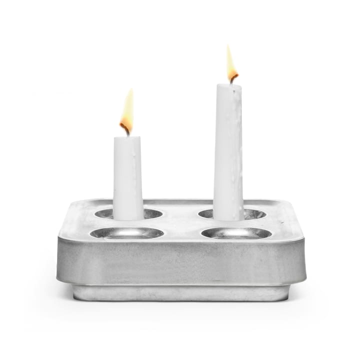 Podstawka na cztery świece - Aluminium - Born In Sweden