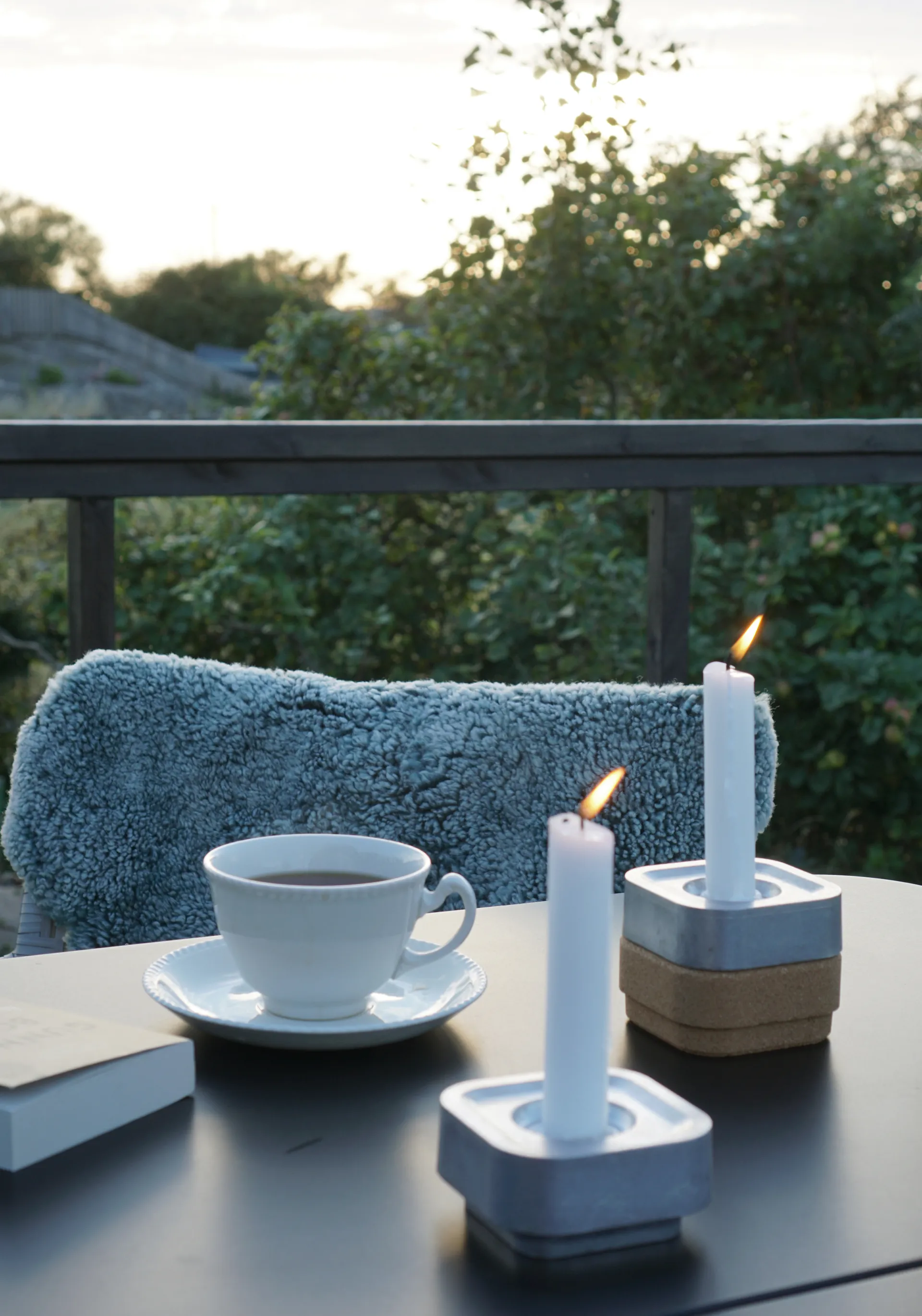 Podstawka na świecę Ettan, Aluminium Born In Sweden