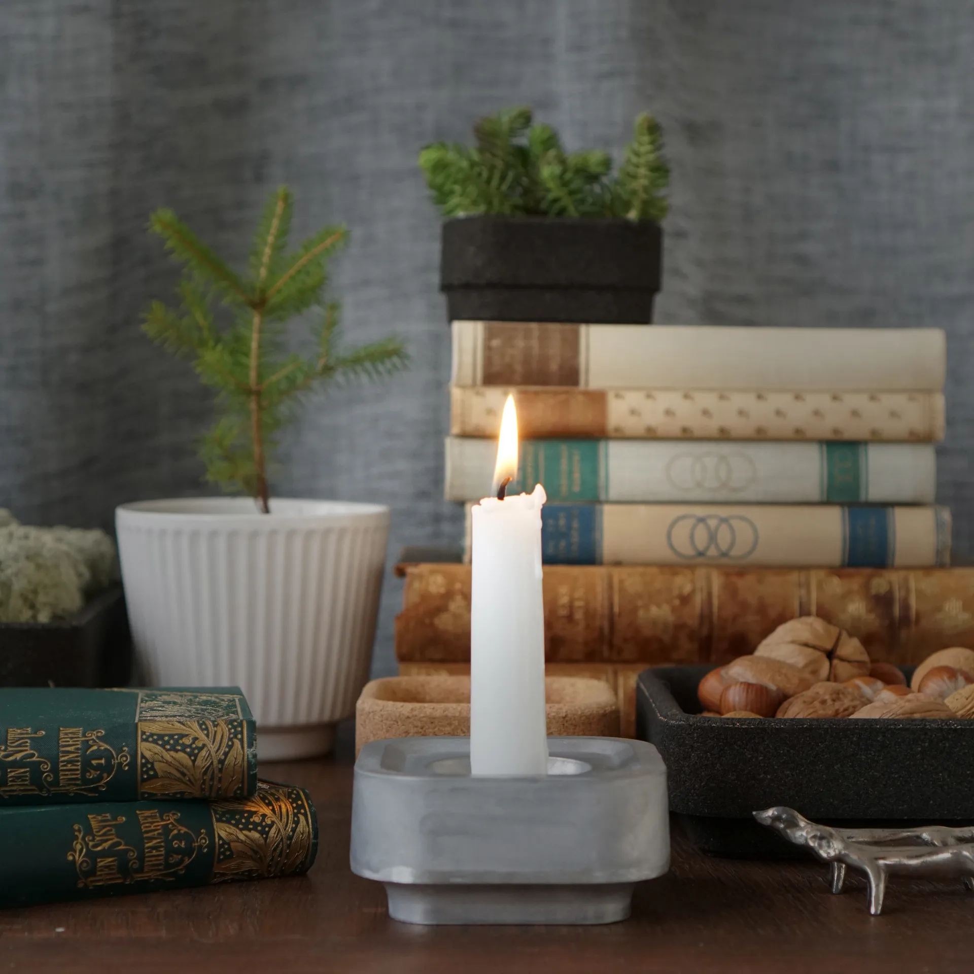 Podstawka na świecę Ettan, Aluminium Born In Sweden