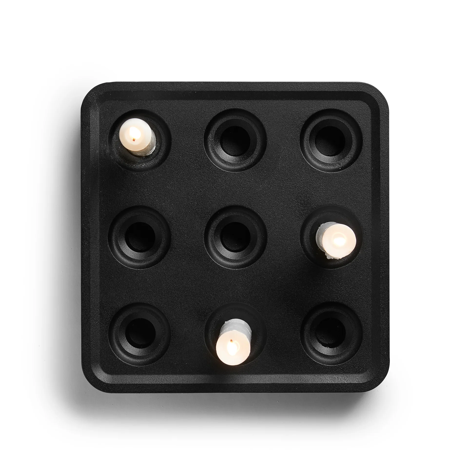 Świecznik czarny, mała Born In Sweden