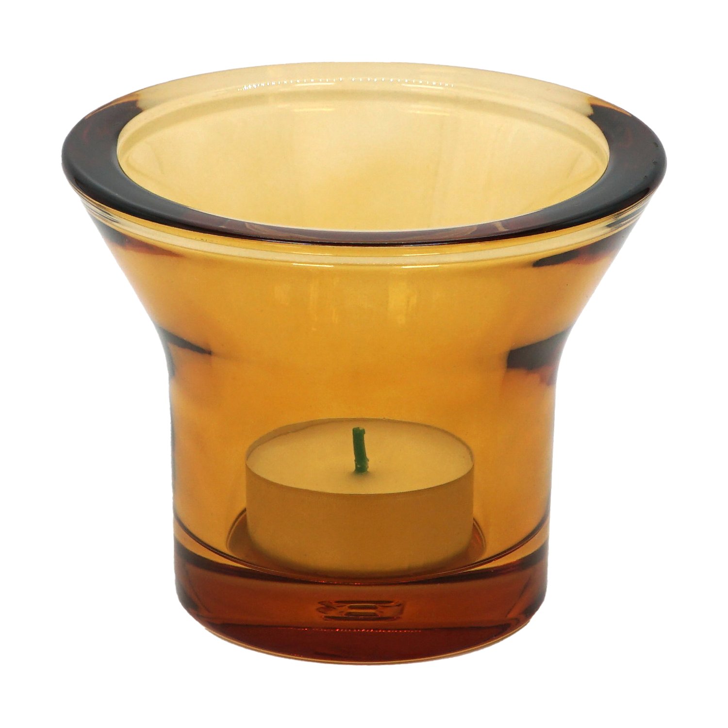 Born In Sweden Świecznik Lumi Ø10 cm Bursztyn | Skandynawski Design | Latarenki | Beżowy