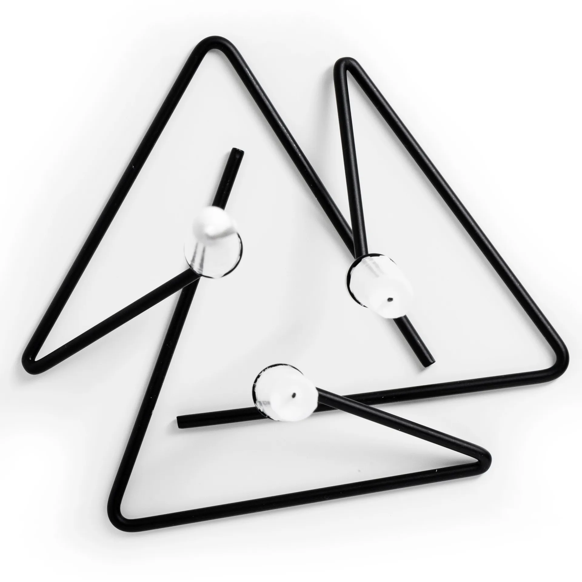 Świecznik Puzzle mały, czarny Born In Sweden