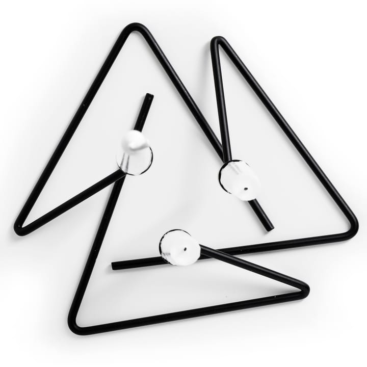 Świecznik Puzzle mały, czarny Born In Sweden