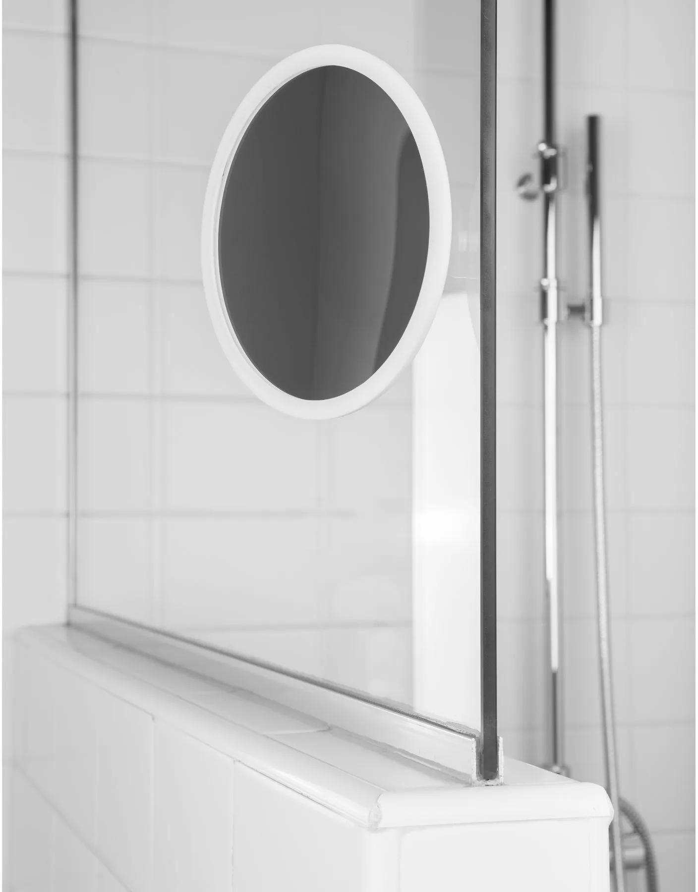 AirMirror lusterko kosmetyczne x5 odczepiany z przyssawką, Ø16,5 cm Bosign