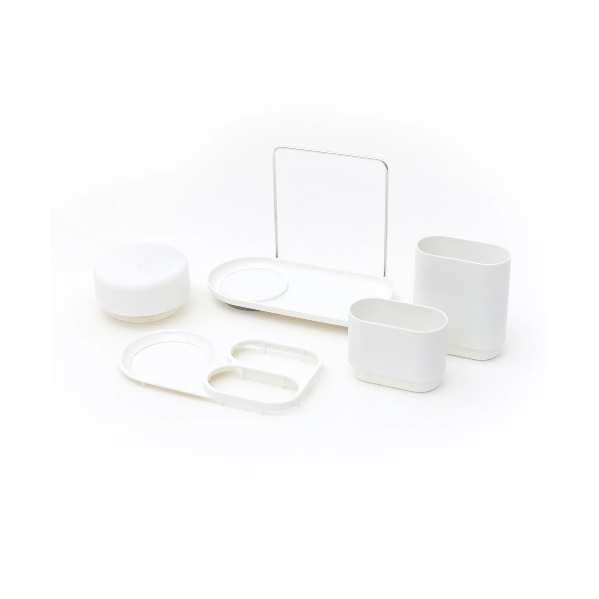 Dozownik do płynu do naczyń z miejscem do przechowywania Do-Dish Caddy PLUS, Biały Bosign