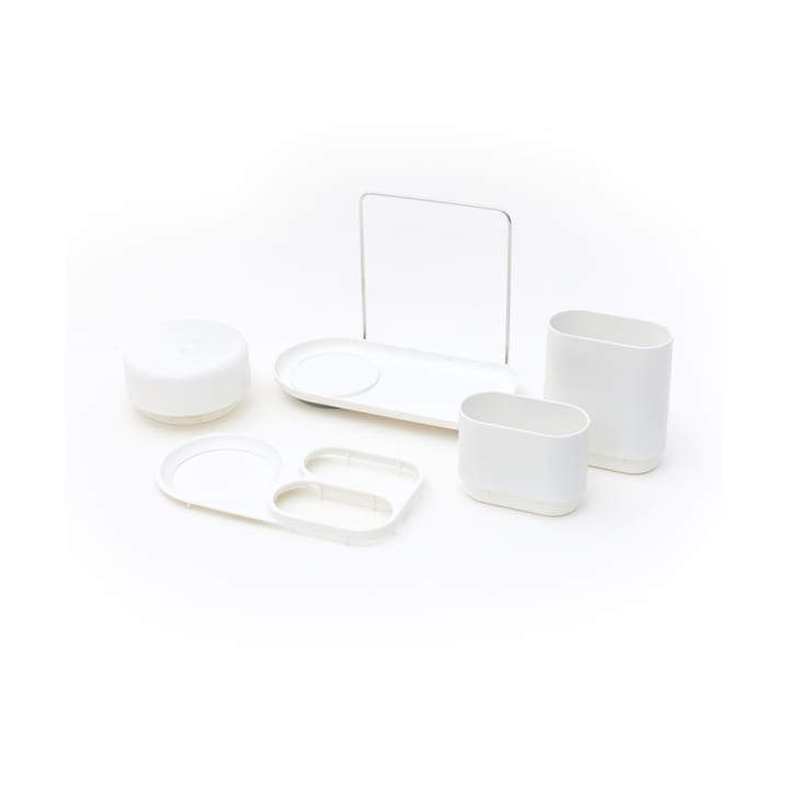 Dozownik do płynu do naczyń z miejscem do przechowywania Do-Dish Caddy PLUS, Ciemne drewno Bosign