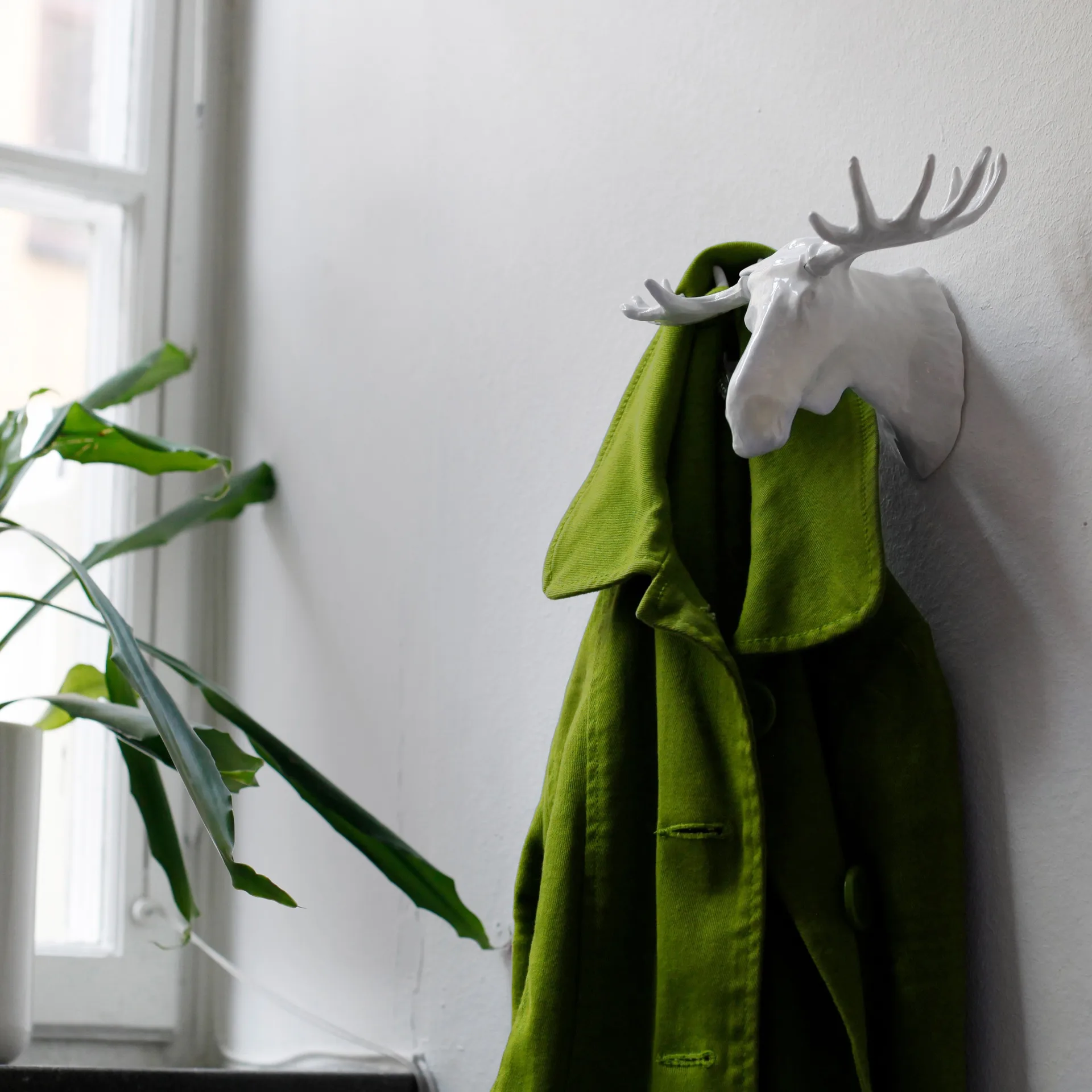 Haczyk Moose, biały Bosign