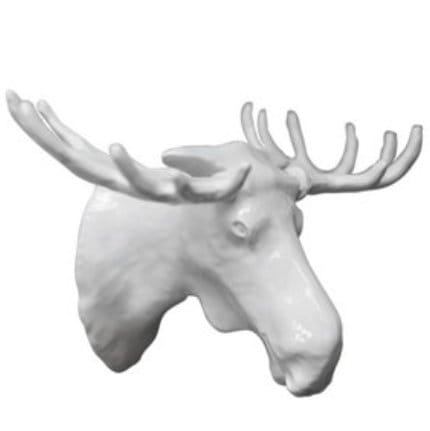 Haczyk Moose, biały Bosign
