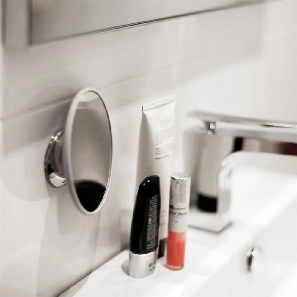 Lusterko do makijażu o 5-krotnym powiększeniu, biały Bosign