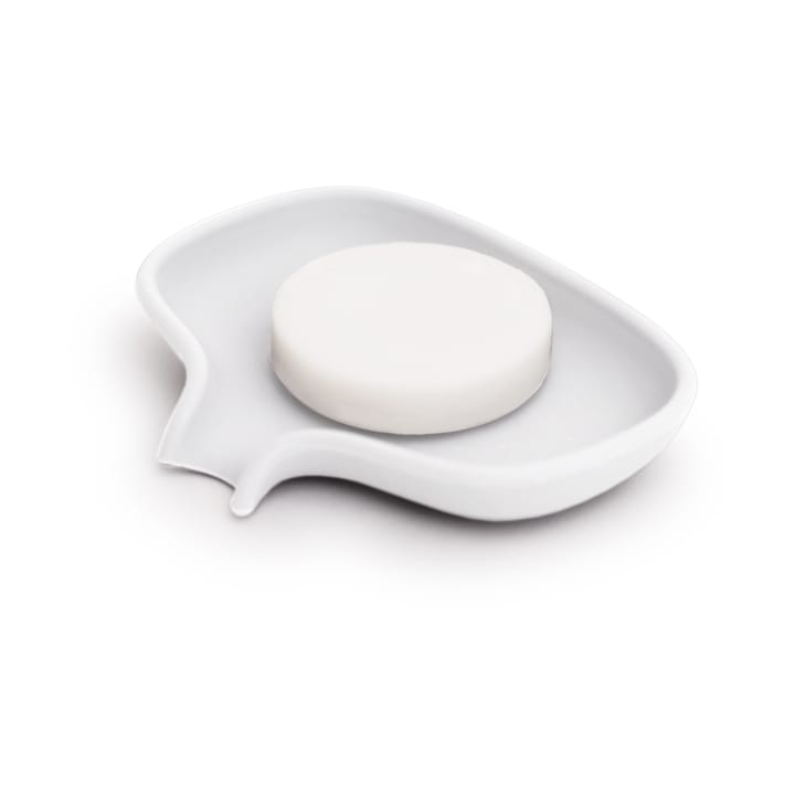 Mydelniczka z odpływem Soap Saver Flow small, Biały Bosign