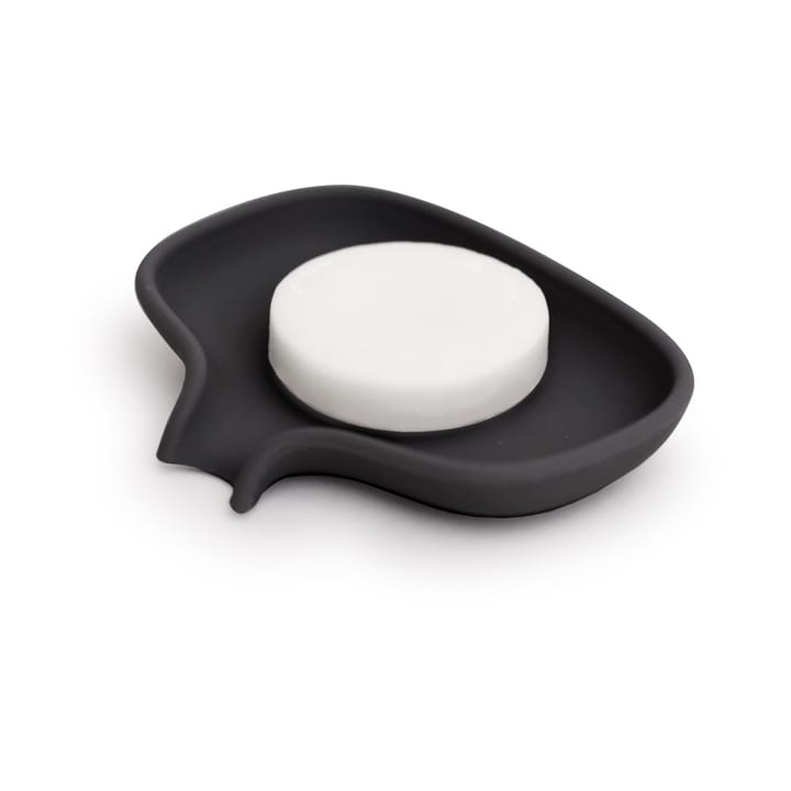 Mydelniczka z odpływem Soap Saver Flow small, Czarny Bosign