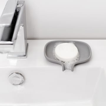 Mydelniczka z odpływem Soap Saver Flow small - Szary - Bosign