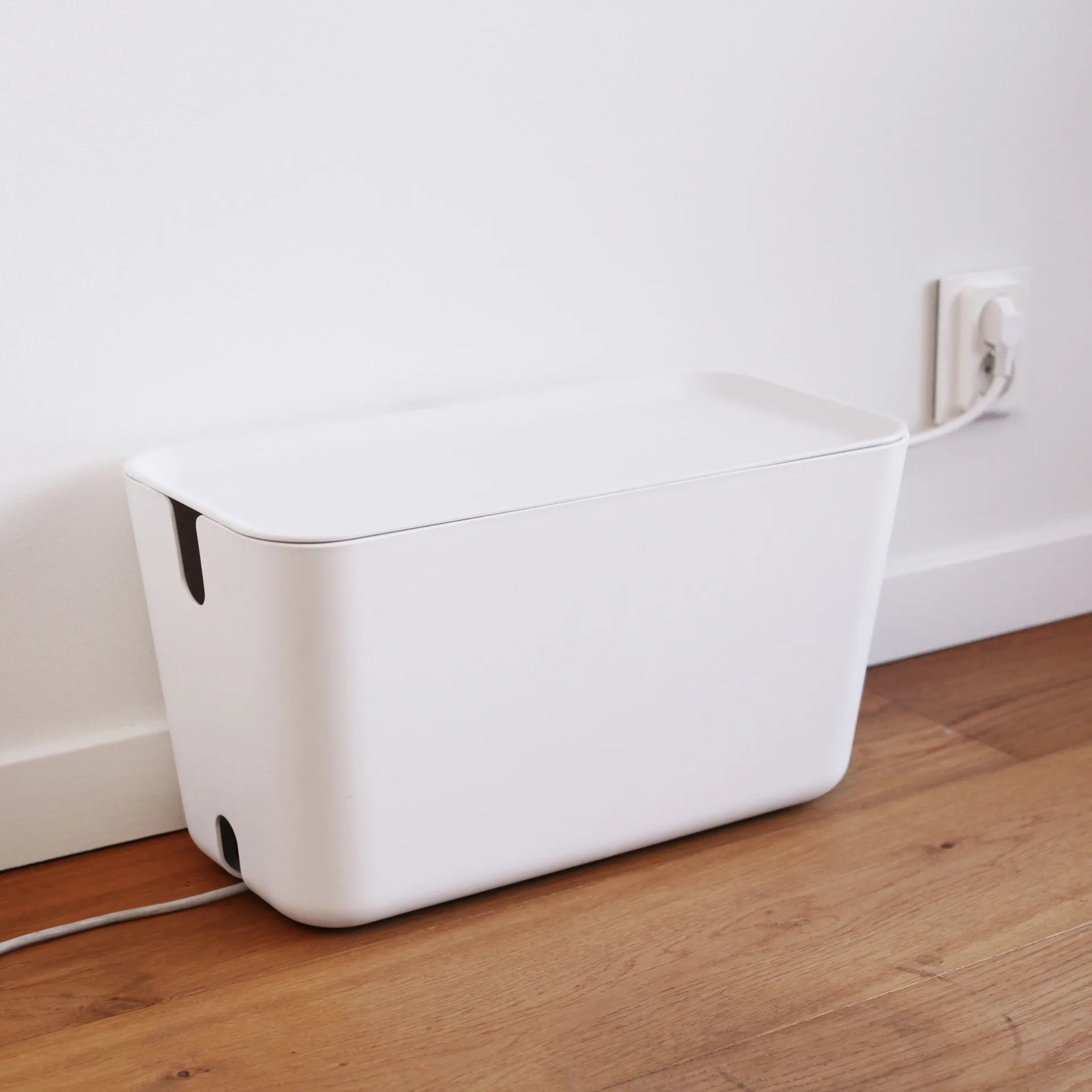 Organizator kabli XXL, Biało-biały Bosign