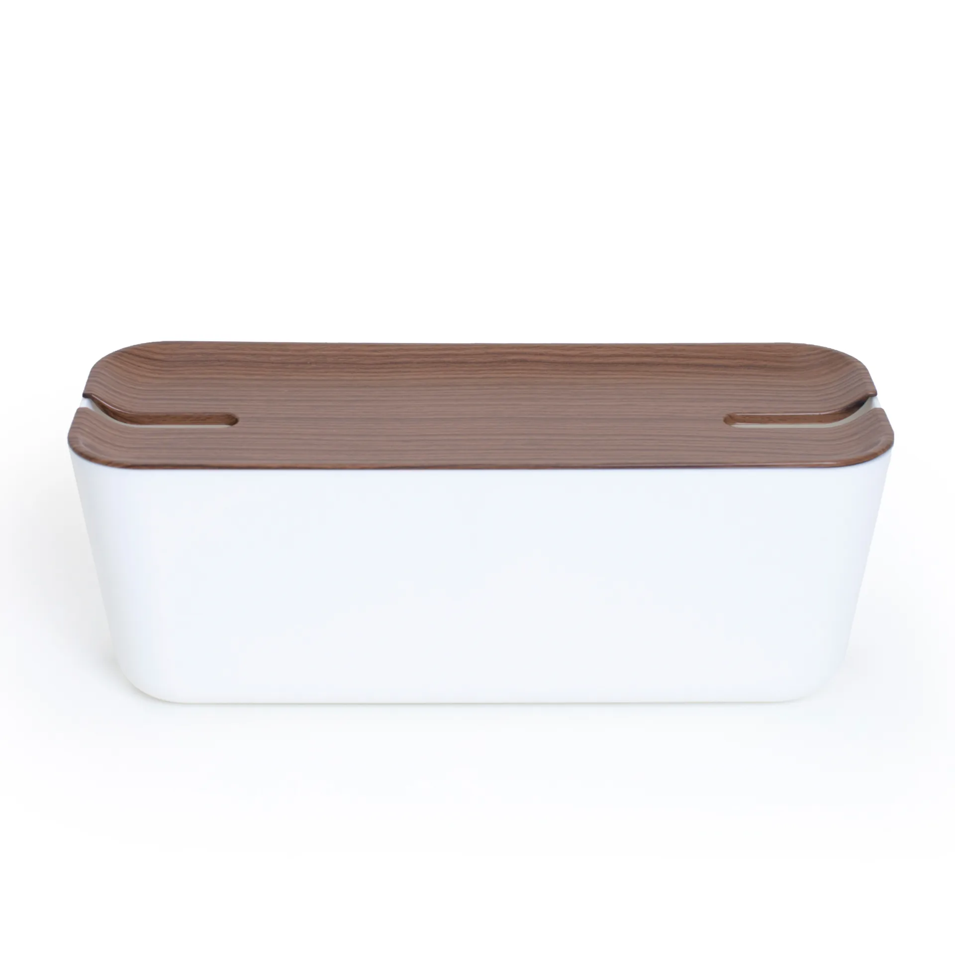 Organizer na kable Hideaway XL, Ciemne drewno Bosign