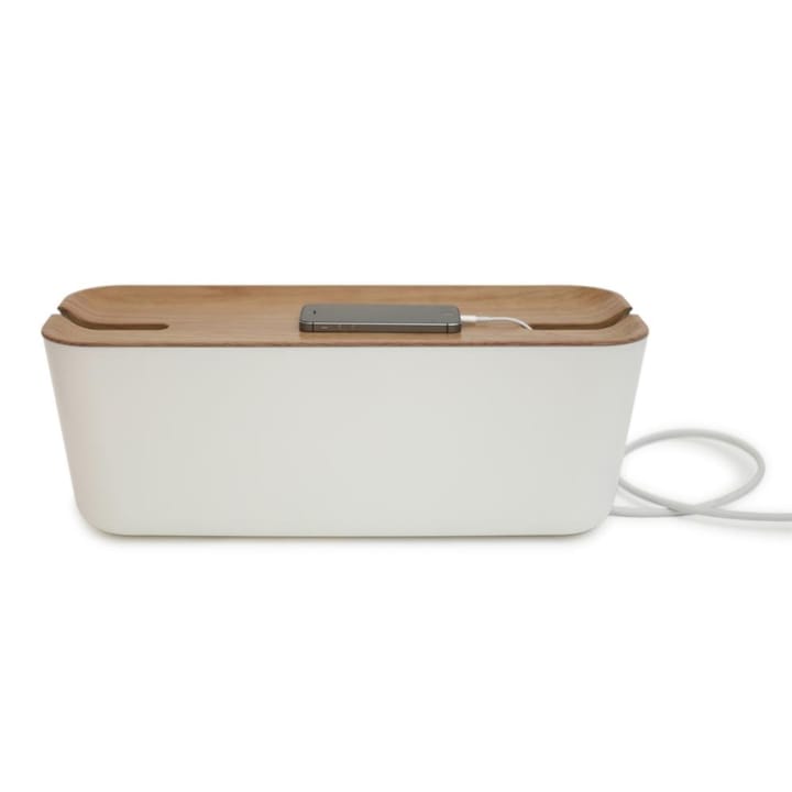 Organizer na kable Hideaway XL, imitacja drewna Bosign