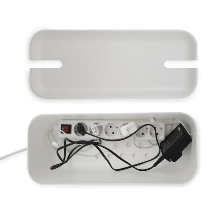 Organizer na kable Hideaway XL, imitacja drewna Bosign