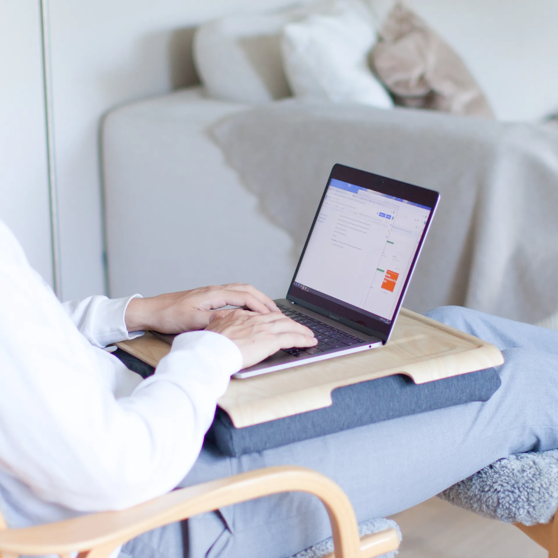 Taca na kolana Bosign, Szary jesion Bosign