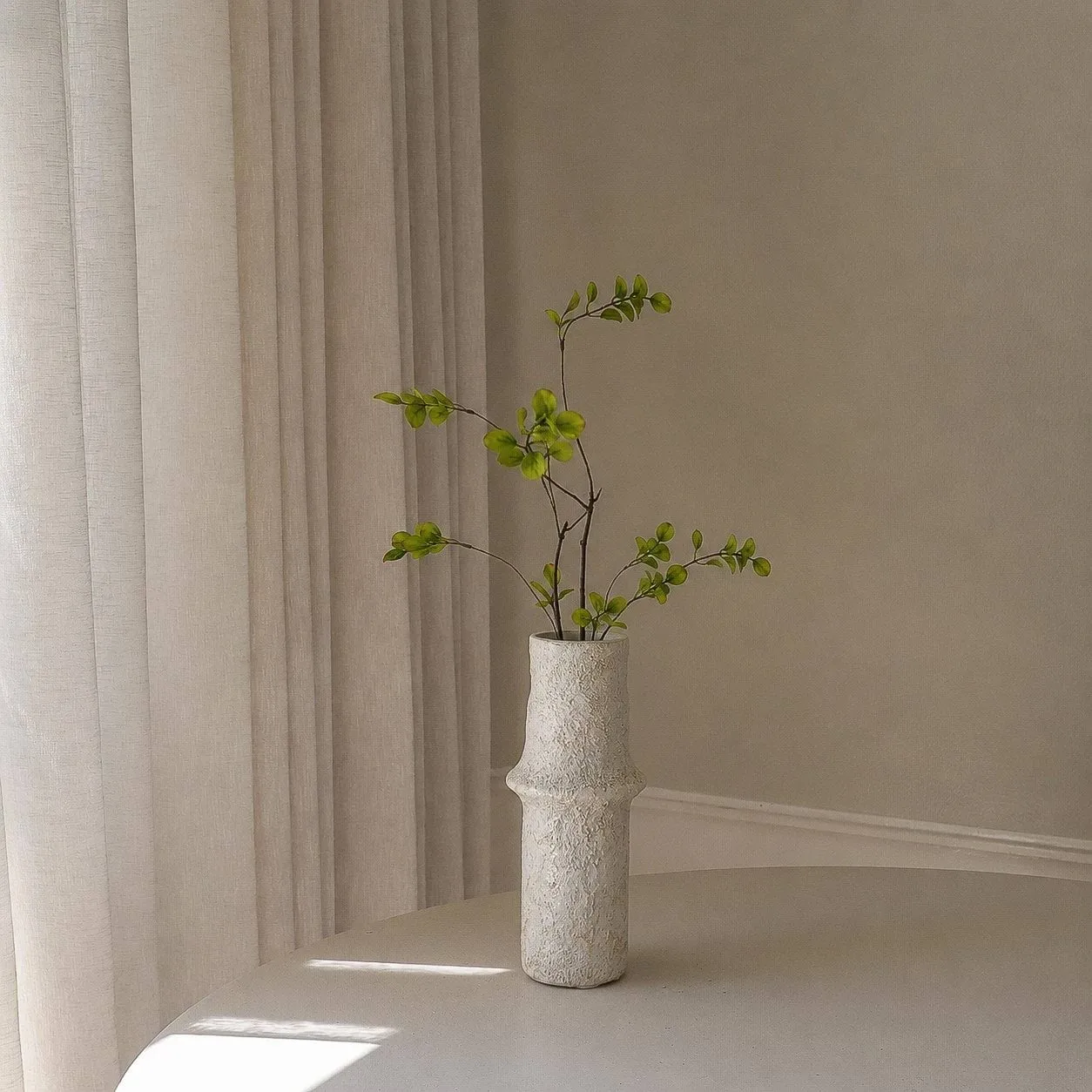 Bukiet sztuczny Artificial Autumn Leaves, Green, 97 cm Botané