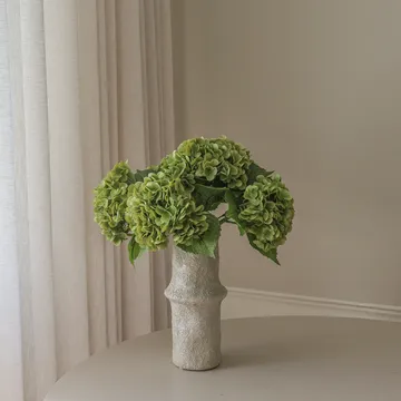 Bukiet sztucznych hortensji - Moss green, 51 cm, 6 szt. - Botané