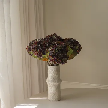 Bukiet sztucznych hortensji - Muted purple, 60 cm, 6 szt. - Botané