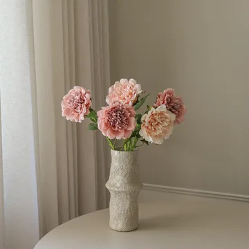 Bukiet sztucznych piwonii - Dusty, 5 szt. - Botané