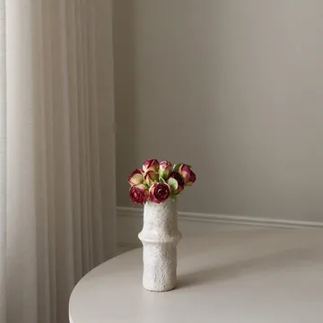 Bukiet sztucznych róż - Mini, czerwony, 10 szt. - Botané